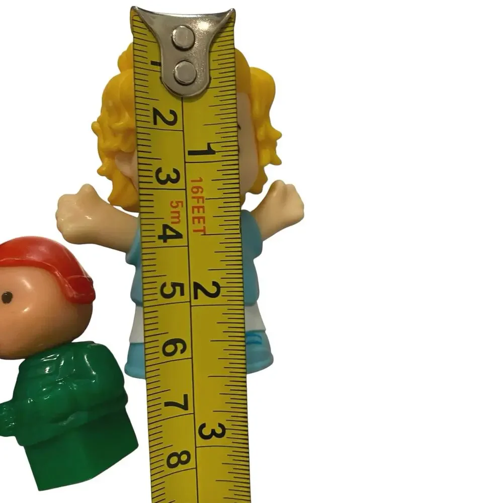 Vintage Fisher-Price Little People Big Helpers Family figures - Mom, Dad & Baby